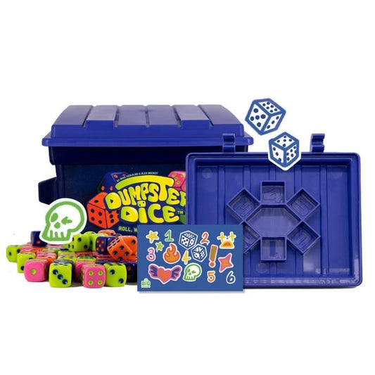 Dumpster Dice Board Game - Fast-Paced Family Dice Game